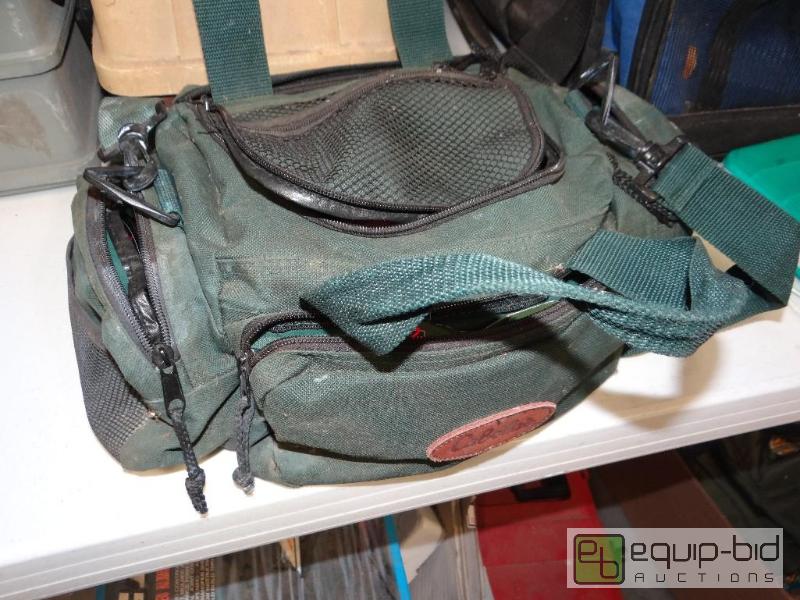lot 834 image: Tackle bag with tackle pictured....
