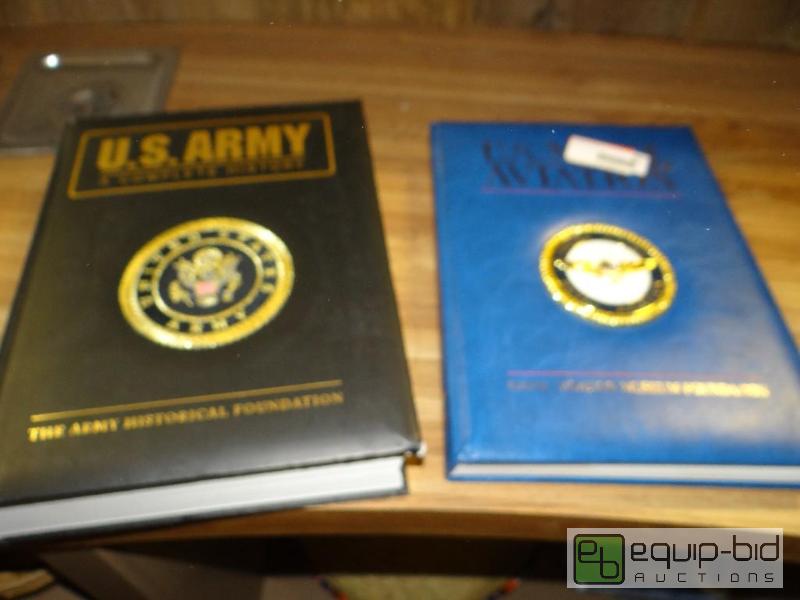 lot 857 image: U.S.Army a complete history, U.S.Naval Aviati...