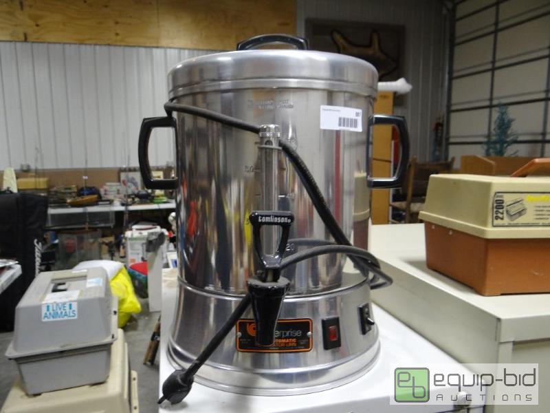 lot 887 image: Enterprise 58 cup coffee maker....