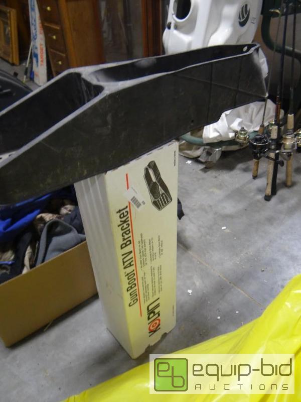 lot 904 image: Gun boot ATV bracket in box and large lot of ...