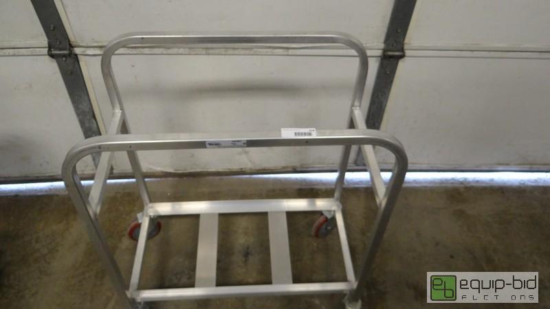 lot 224 image: New Aluminum Lug Cart On Casters 34x28x16 Deep
