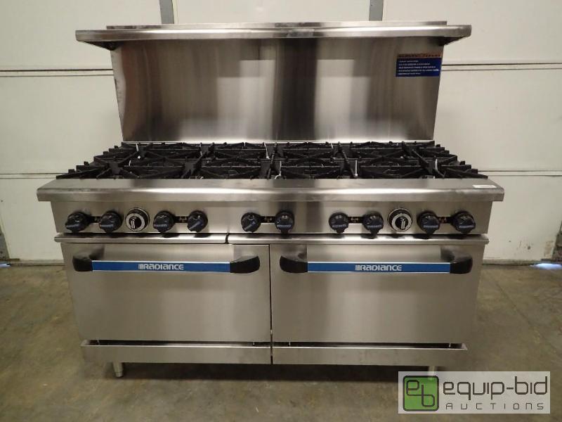 lot 249 image: Brand New Radiance 10 Burner Range w Double Oven Below