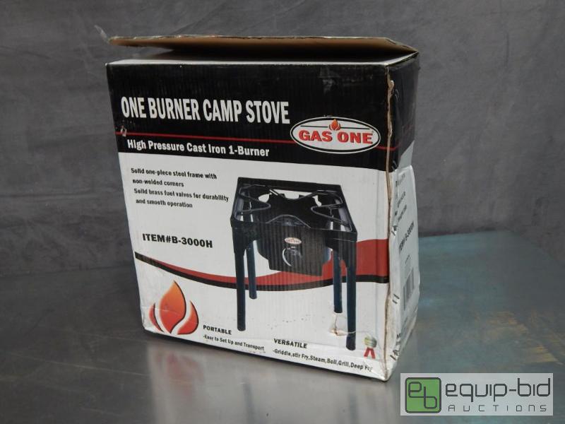 lot 3486 image: Gas One Burner Camp Stove
