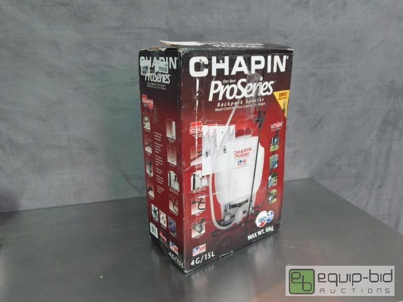 lot 3580 image: Chapin Proseries Backpack Sprayer