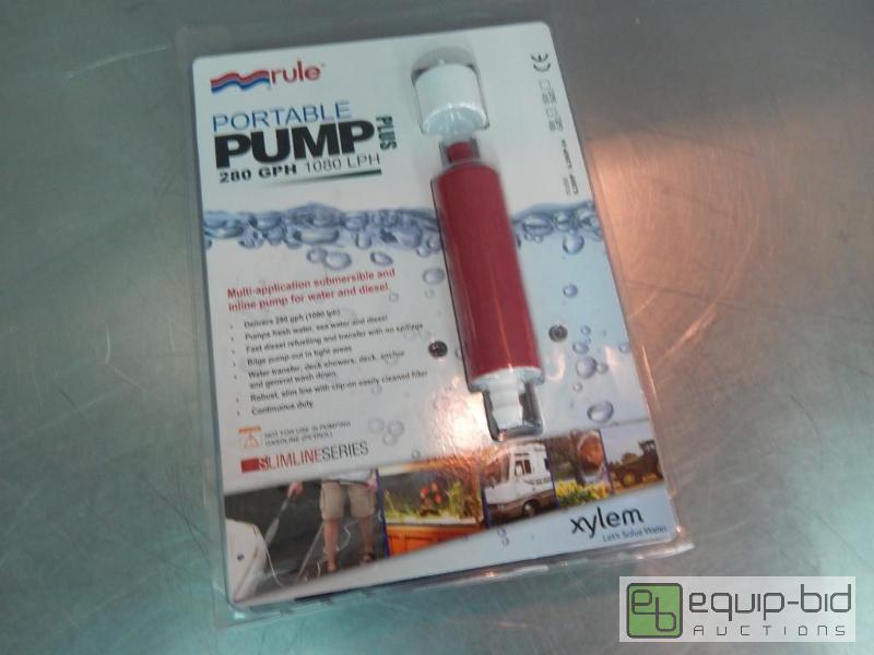 lot 3638 image: Rule Portable Pump