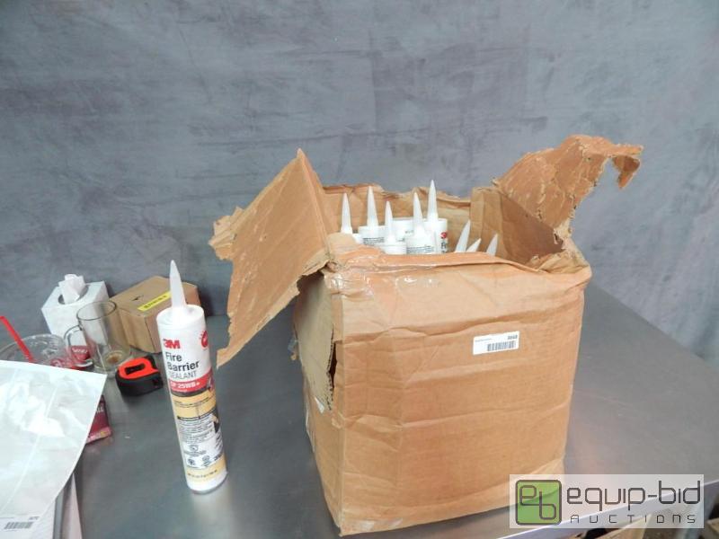 lot 3668 image: Lot of 3M Fire Barrier Caulking