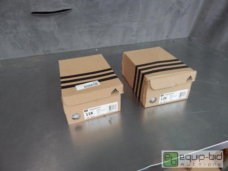 lot 3702 image: 2 Pair of Adidas Soccor Cleats