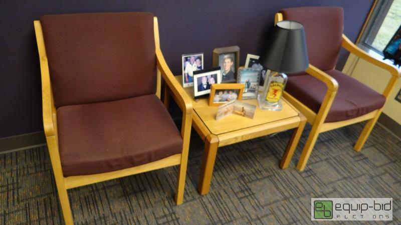 lot 434 image: 3 Piece Table And Chair Set