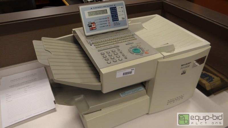 lot 449 image: Sharp F0-4400 PrinterScannerFax Machine