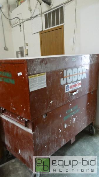 lot 455 image: Large Upright JobBox With Contents