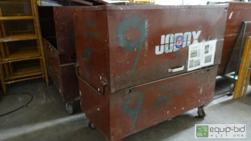 lot 455A image: Large Upright JobBox With Contents