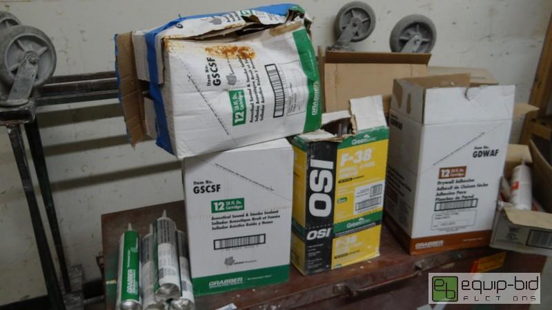 lot 488 image: Large Lot Of Caulking Material