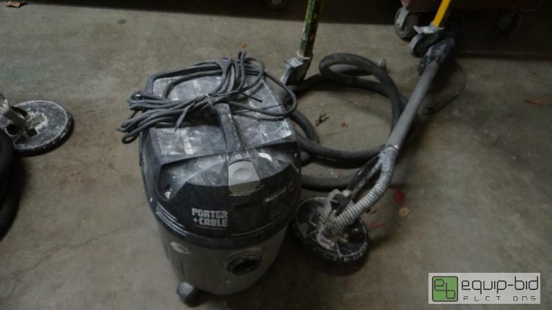 lot 503 image: Porter Cable Sander Vac Setup