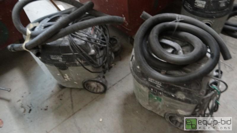 lot 504 image: Porter Cable Sander Vacuums Only