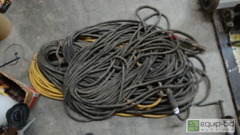 lot 554 image: Large Lot of Ark Welding Leads