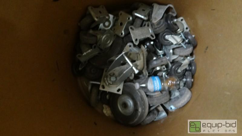 lot 564 image: Large Tub of Misc. Casters