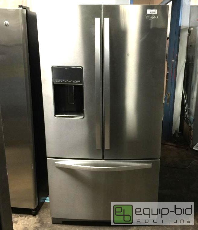 lot 9 image: Whirlpool 28.6 cu. ft. French Door Refrigerator - Stainless Look
