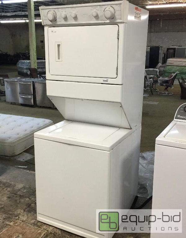 lot 5030 image: KENMORE WASHER DRYER STACK UP MODEL 110.98576200