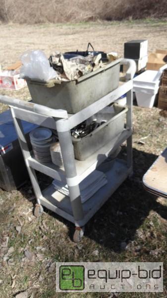 lot 754 image: Utility Cart With Contents
