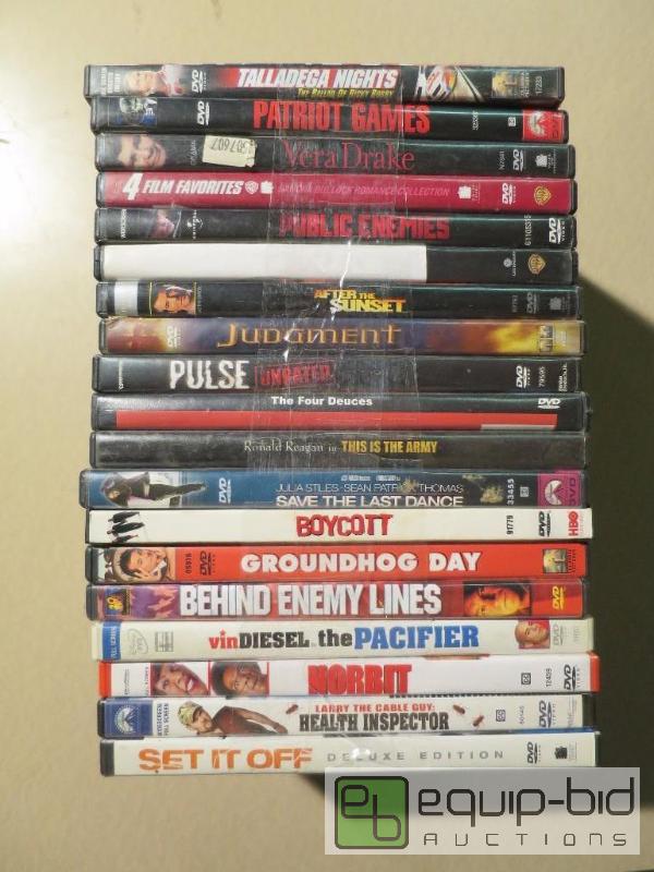 lot 164 image: Large Lot of Dvds (20) Great Titles