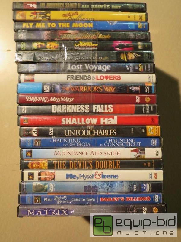 lot 165 image: Large Lot of Dvds (20) Great Titles