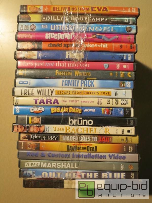 lot 168 image: Large Lot of Dvds (20) Great Titles