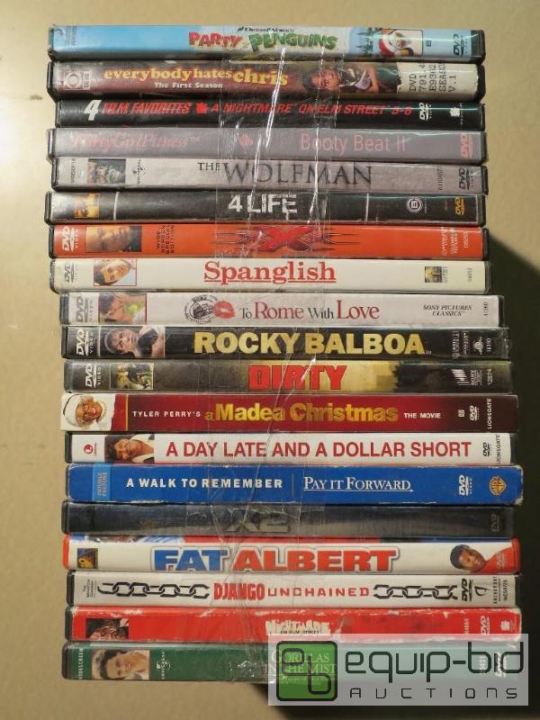 lot 169 image: Large Lot of Dvds (20) Great Titles