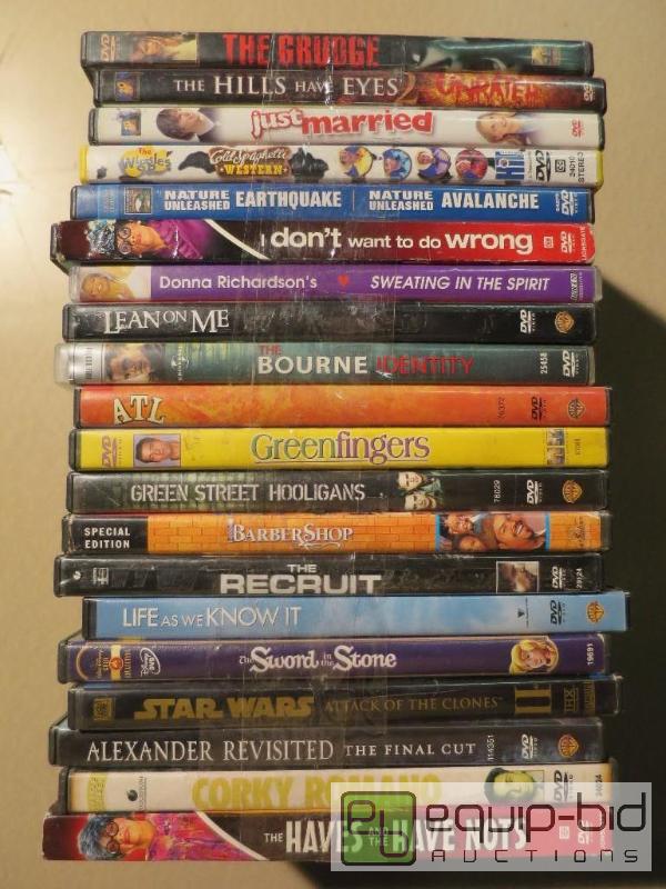 lot 170 image: Large Lot of Dvds (20) Great Titles