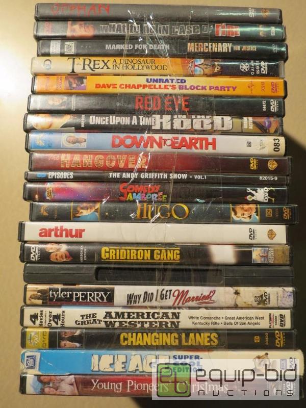 lot 172 image: Large Lot of Dvds (20) Great Titles