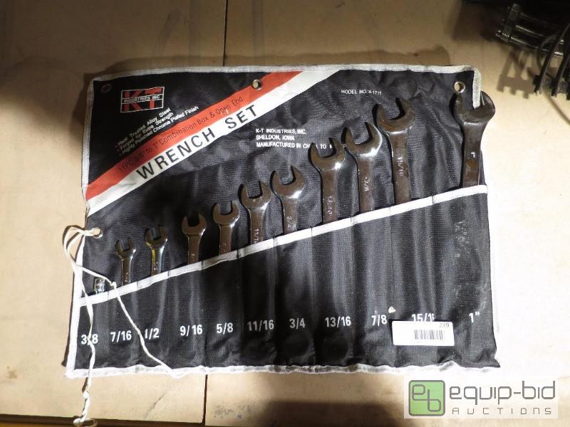 lot 239 image: TOOL WRENCHES