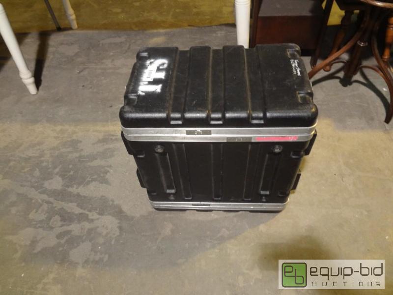 lot 64 image: STAGE BOX FOR DJ EQUIPMENT