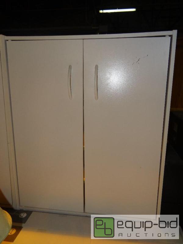 lot 4112 image: 2 Door Utility Cabinet