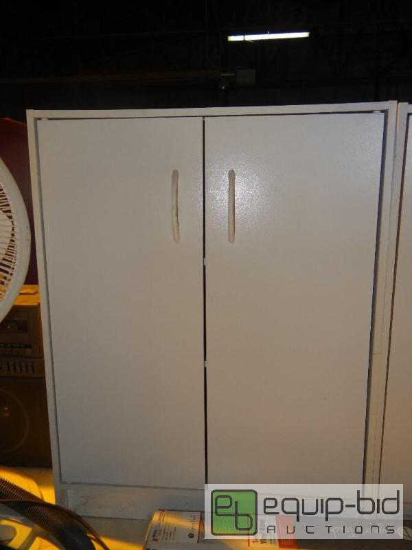 lot 4113 image: 2 Door Utility Cabinet