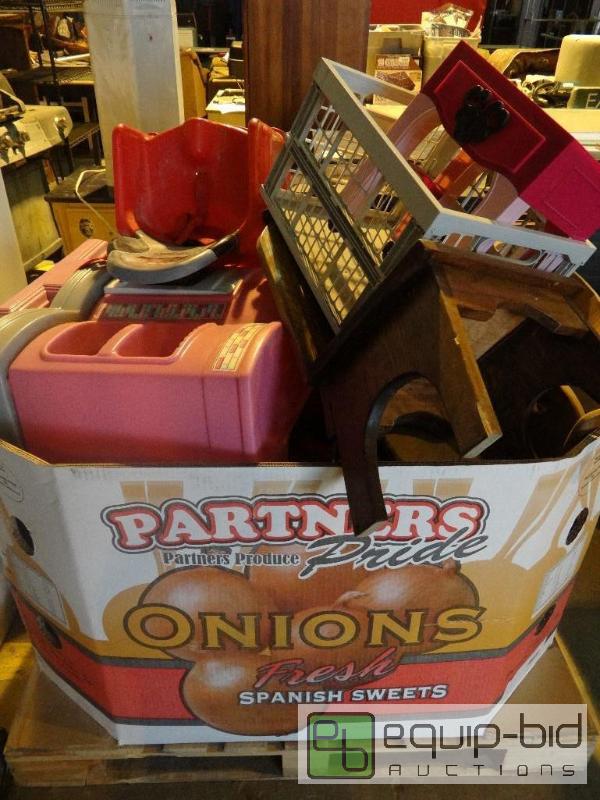 lot 4174 image: Large Lot Of Misc. Kids Toys & Misc. Home Goods