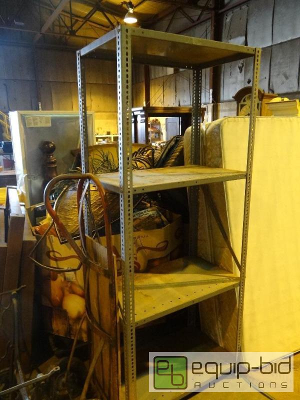 lot 4202 image: 3 Tier Metal Shelf