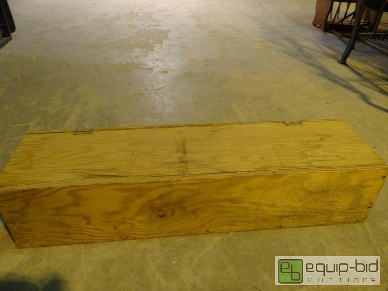 lot 4249 image: Cabax Mills Wooden Box