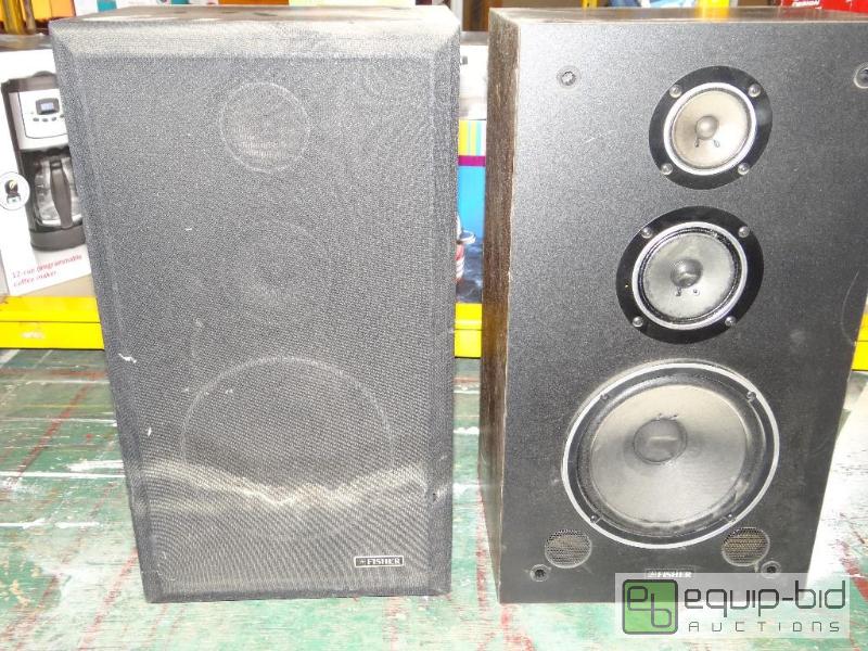 lot 4284 image: Set of 3-Way Speakers