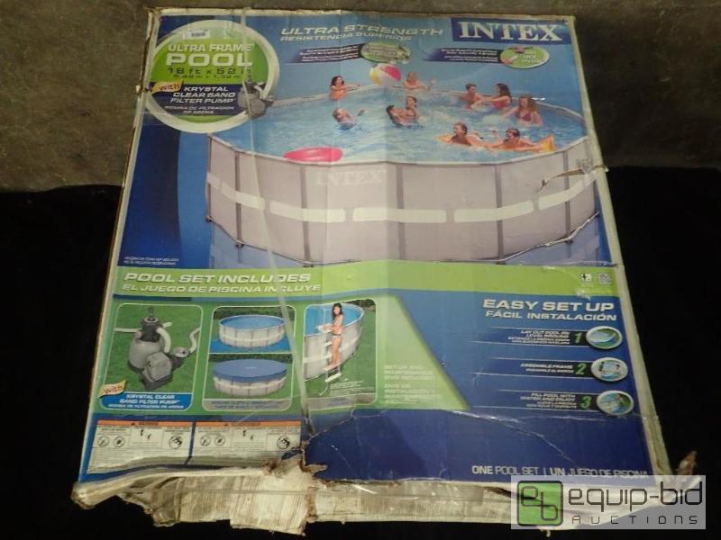 lot 209 image: Intex Ultra Strength 18ft Pool