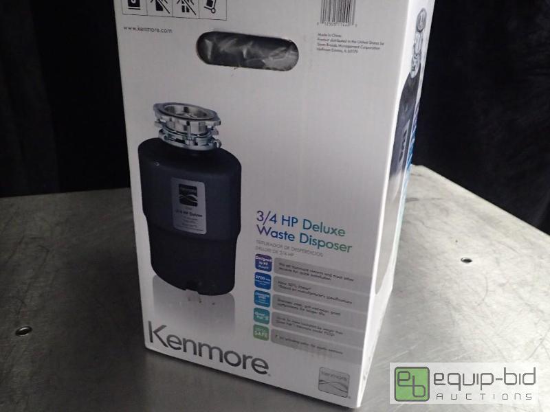 lot 212 image: Kenmore 34 HP Waste Disposal