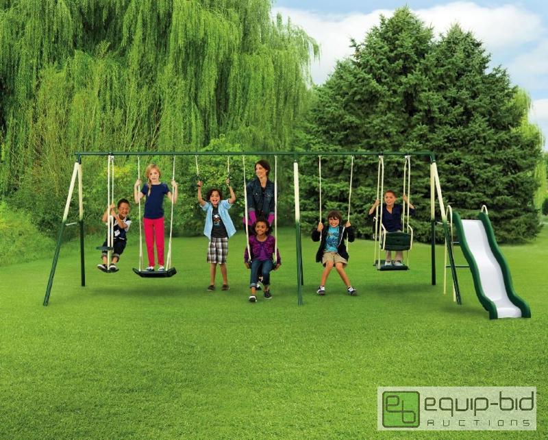 lot 250 image: Adventureplay 2 Swingset