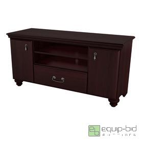 lot 251 image: South Shore Furniture Noble Dark Mahogany Television Stand