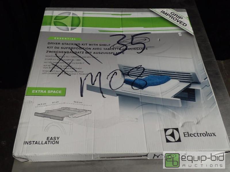 lot 255 image: Electrolux Dryer Stacking Kit with Shelf