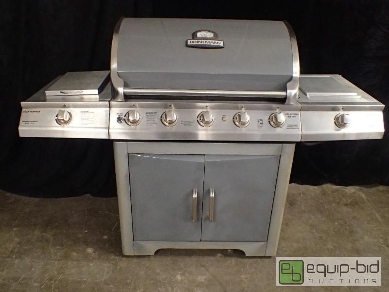 lot 258 image: Brinkmann Five Burner Propane Grill