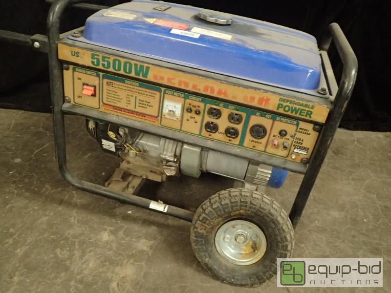 lot 275 image: UST 5,500 Watt Power Generator