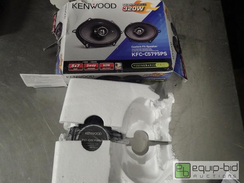 lot 283 image: Kenwood 3 Way 320 Watt Speaker