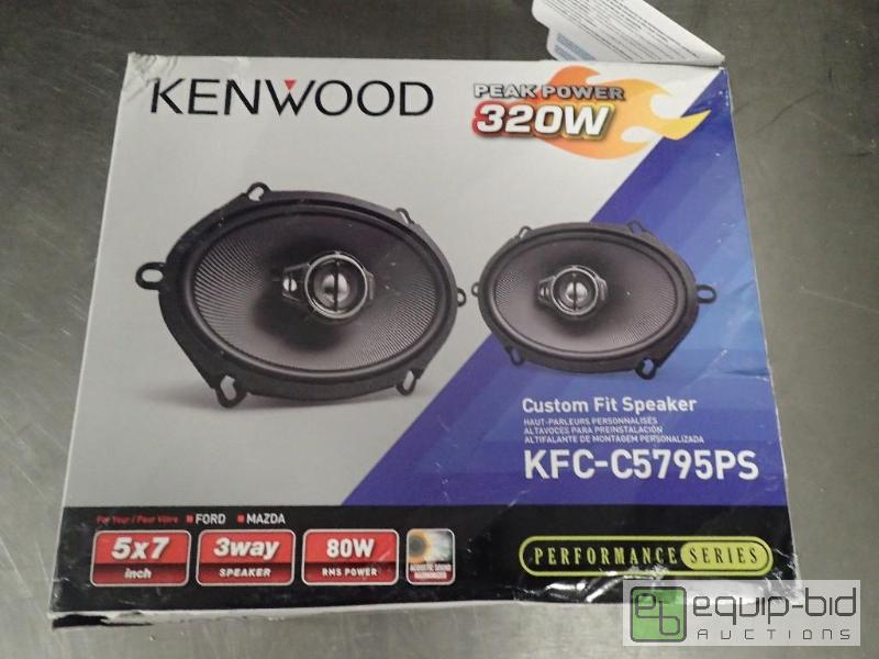 lot 284 image: Kenwood 3 Way 320 Watt Speaker