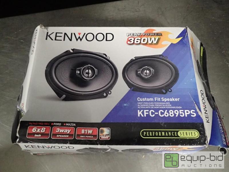 lot 290 image: Kenwood 3 Way 360 Watt Speaker