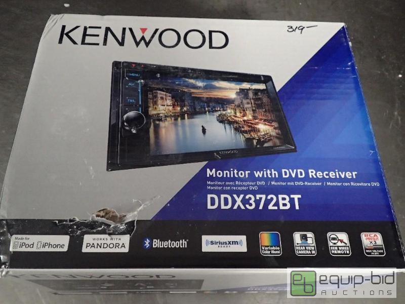 lot 292 image: Kenwood Monitor with DVD Receiver-In Dash Unit