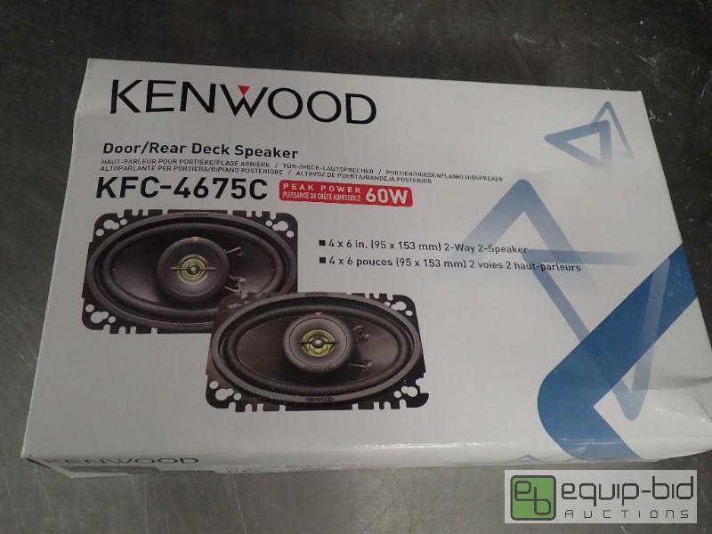 lot 293 image: Kenwood 2 Way 60 Watt Speakers