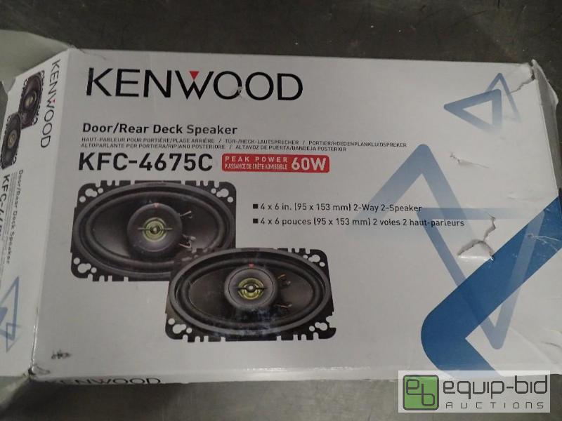 lot 294 image: Kenwood 2 Way 60 Watt Speakers